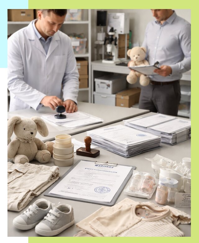 Сертификация детских товаров в Чехове от 15251 р. | Алешин-Чхв