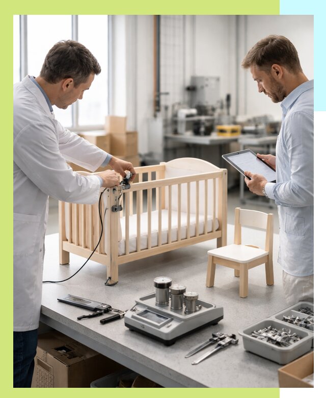 Сертификация детской мебели и проверка безопасности в Чехове