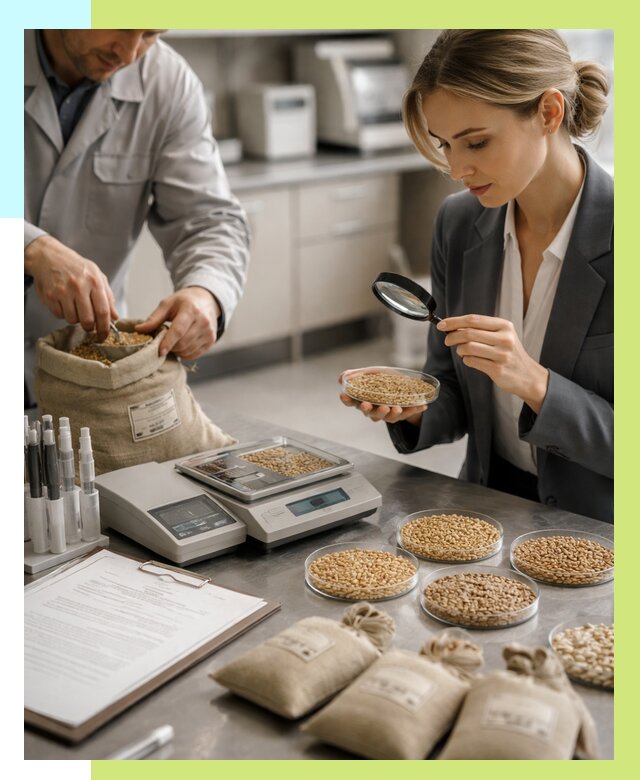 Сертификация зерна в Чехове по цене от 15251 р. | Алешин-Чхв