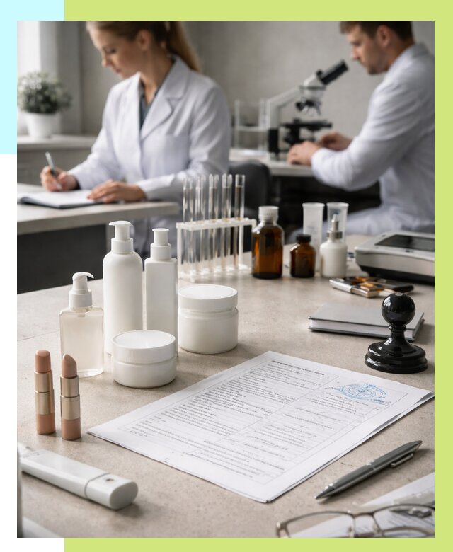 Сертификация косметики в Чехове от 20334 р. - Алешин-Чхв