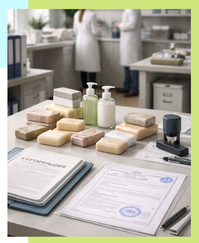 Сертификация мыла и сертификат на мыло в Чехове от 12200 | Алешин-Чхв