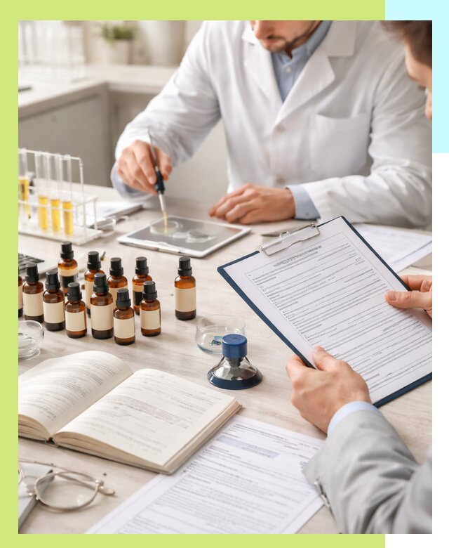 Сертификация эфирных масел и документация качества в Чехове