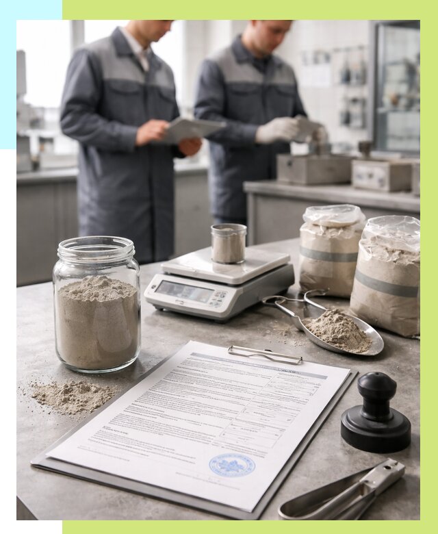 Сертификация цемента в Чехове от 20334 р. | Алешин-Чхв