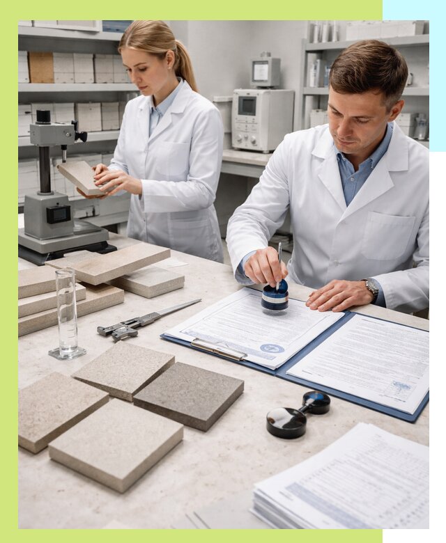 Сертификация плитки и керамики в Чехове с документами