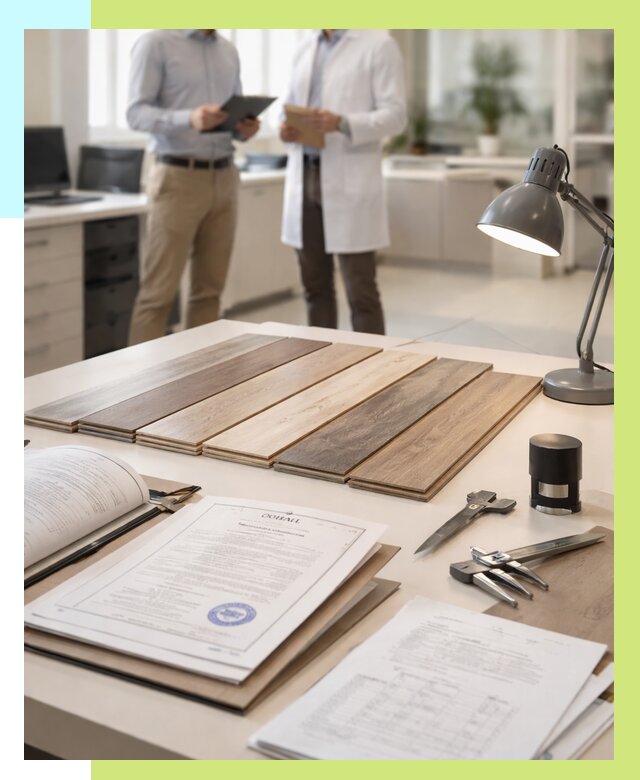 Сертификация ламината в Чехове от 18301 р. под ключ | Алешин-Чхв