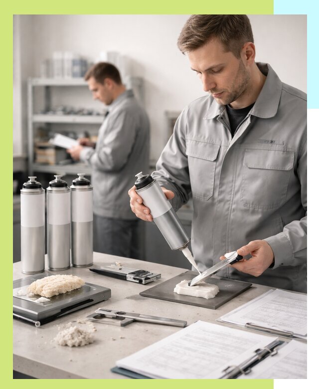 Сертификация монтажной пены и соответствие стандартам в Чехове