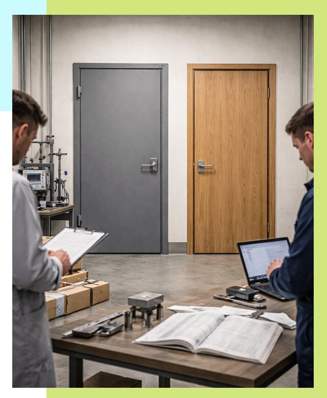 Сертификация дверей в Чехове от 8134 р. под ключ | Алешин-Чхв