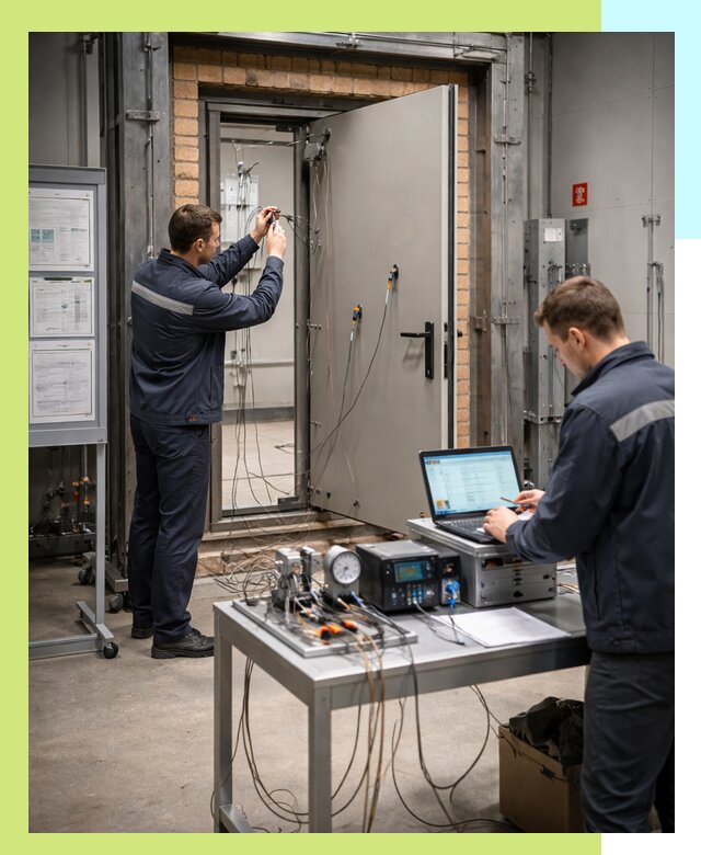 Сертификация противопожарных дверей в Чехове по ГОСТ и ТР