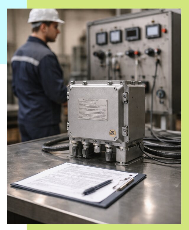 Сертификация взрывозащищенного оборудования в Чехове от 35585 р. | Алешин-Чхв