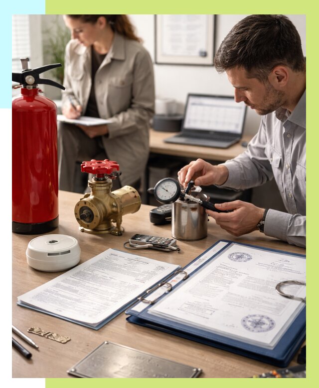 Сертификация пожарного оборудования в Чехове от 15251 р.|Алешин-Чхв