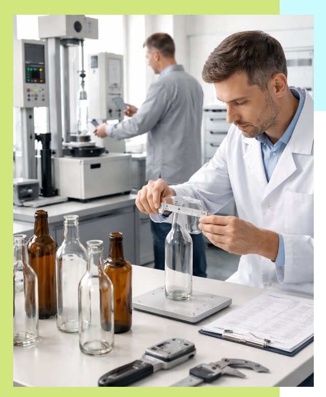 Сертификация стеклянных бутылок и сопутствующей упаковки в Чехове