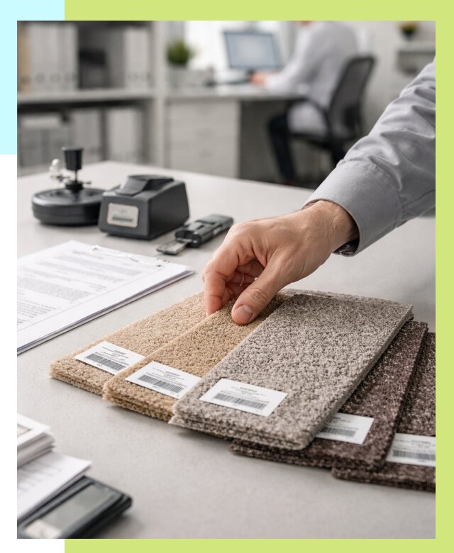 Сертификация ковролина в Чехове от 15251 р., Алешин-Чхв