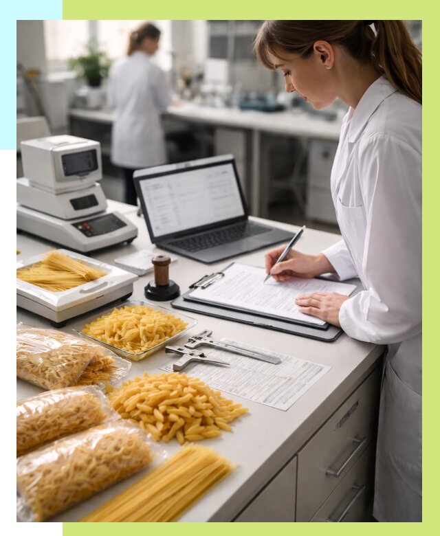 Сертификация макаронных изделий в Чехове от 15251 р. | Алешин-Чхв