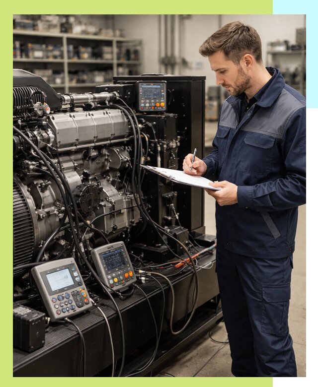 Сертификация дизельных генераторов и их оборудования в Чехове