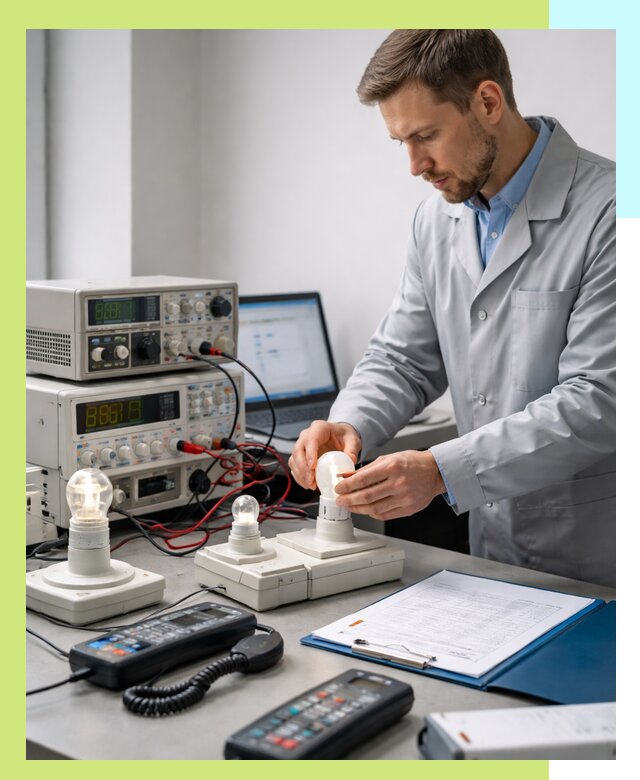 Сертификация ламп и светильников в Чехове по нормативам