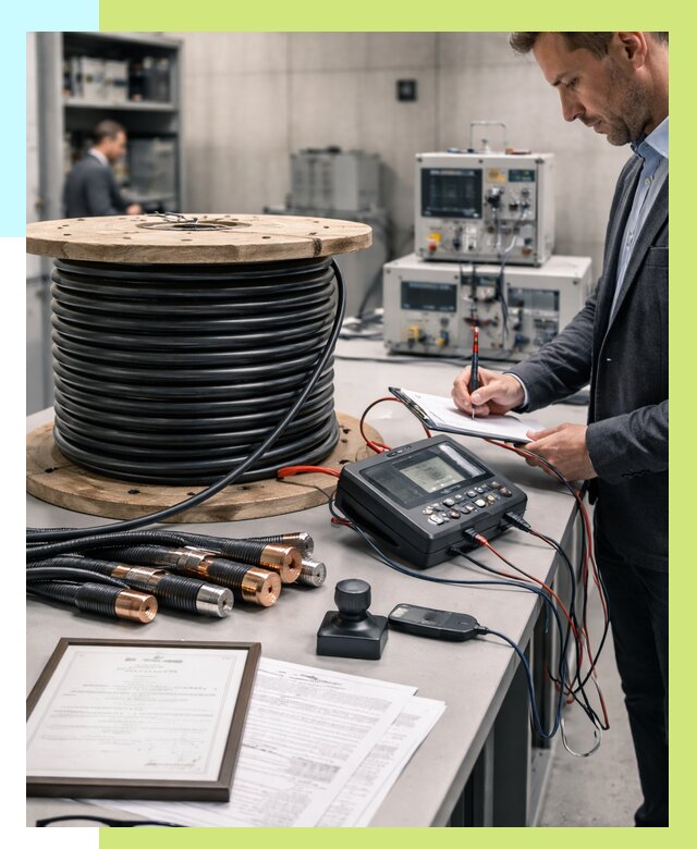 Сертификация кабеля в Чехове от 8134 р. срочно | Алешин-Чхв