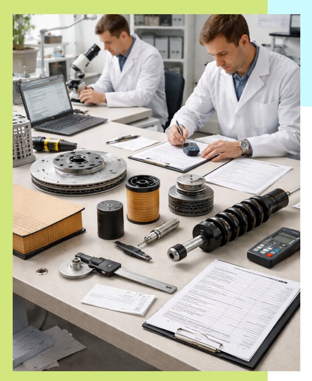 Сертификация автозапчастей и комплектующих в Чехове по ГОСТ