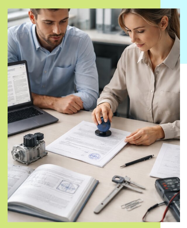 Выдача паспорта изделия и техническая экспертиза продукции в Чехове