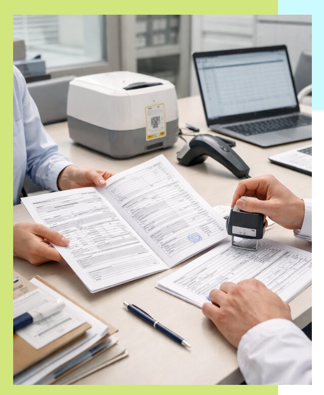 Оформление паспорта на товар и сопроводительных документов в Чехове