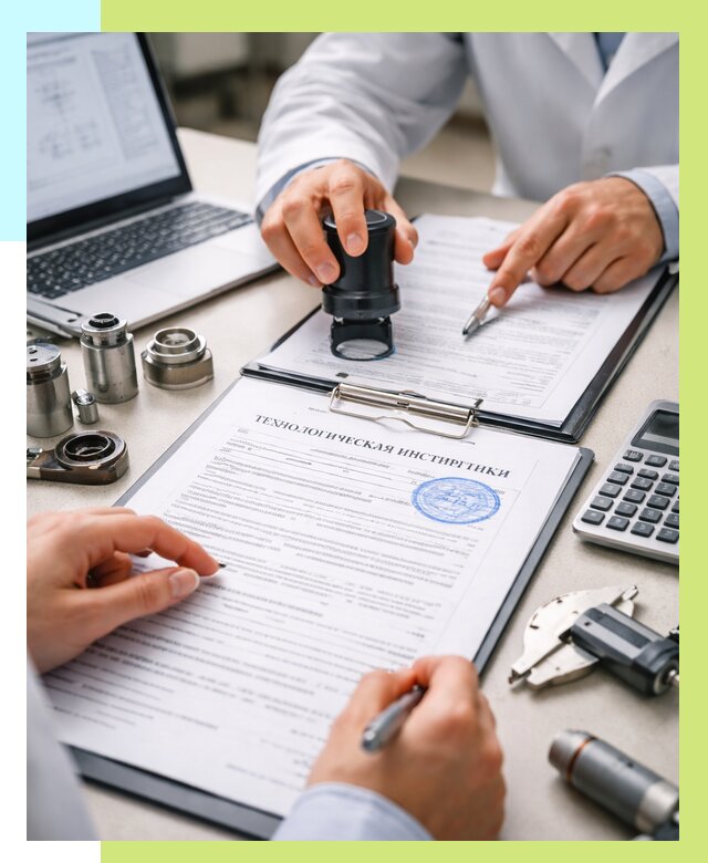 Технологическая инструкция в Чехове от 8642 р., под ключ Алешин-Чхв