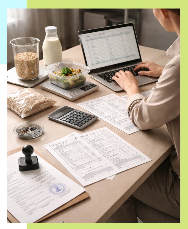 Просчет БЖУ для маркировки в Чехове от 1525 р. | Алешин-Чхв