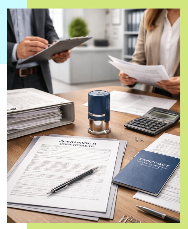 Декларация соответствия ТР ТС в Чехове от 8134 р., Алешин-Чхв