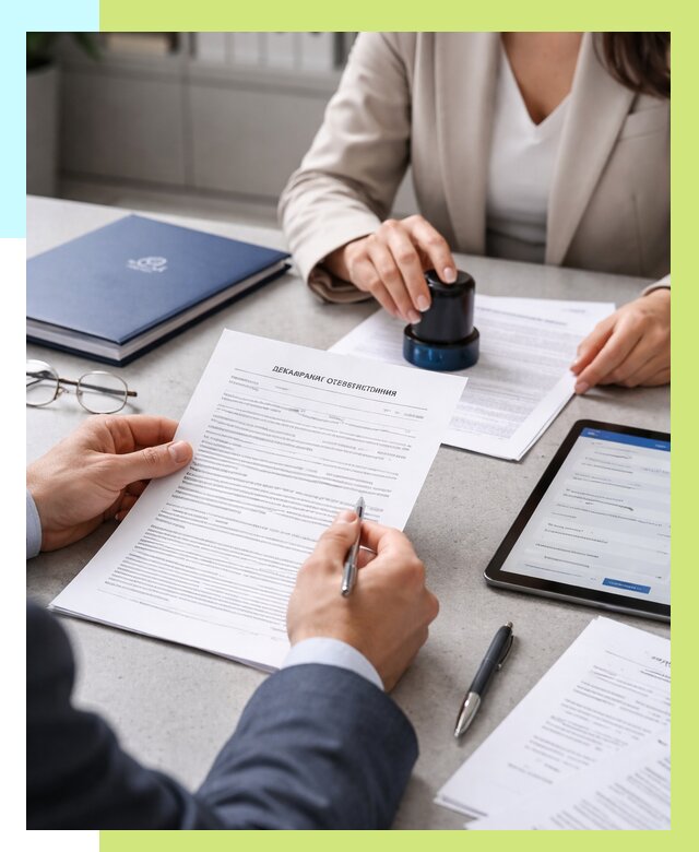 Декларация ГОСТ Р в Чехове от 8642 р оформить в Алешин-Чхв