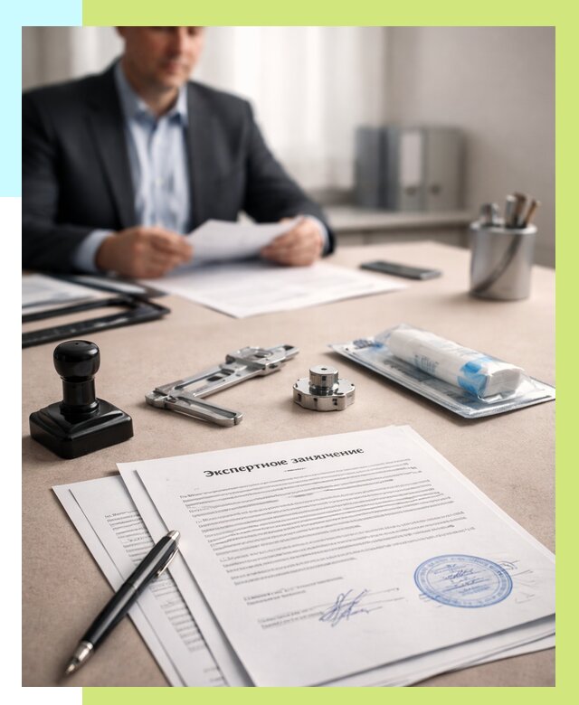 Экспертное заключение на продукцию в Чехове от 8642 р. | Алешин-Чхв