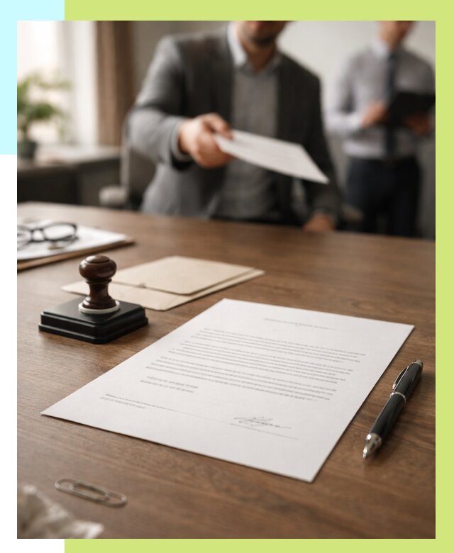 Отказное письмо по сертификации в Чехове от 3558 р. | Алешин-Чхв