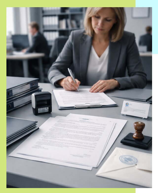 Оформление отказного письма для продукции и оборудования в Чехове