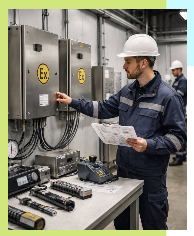 Сертификат взрывозащиты промышленного оборудования в Чехове