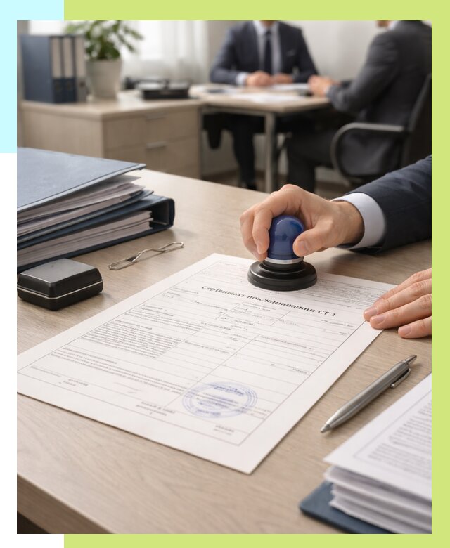 Сертификат происхождения СТ 1 в Чехове от 4575 р. | Алешин-Чхв