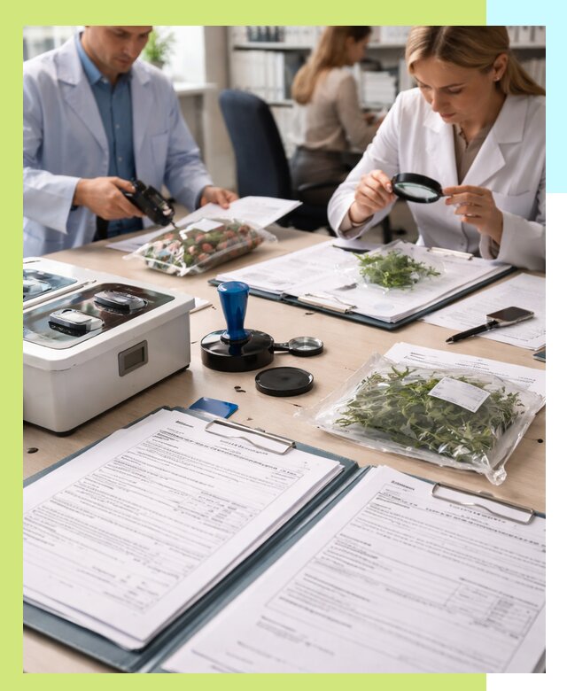 Оформление карантинного сертификата для растений в Чехове