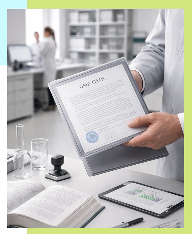 Сертификат GMP в Чехове под ключ от 86420 р. | Алешин-Чхв