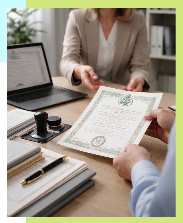 Халяль сертификат в Чехове, получить от 15251 р. | Алешин-Чхв