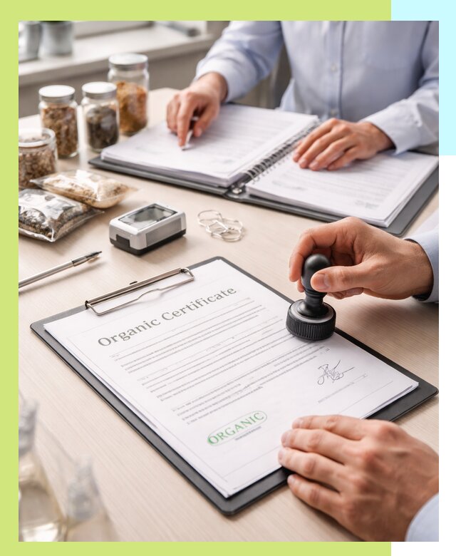 Получение органик сертификата для продукции в Чехове