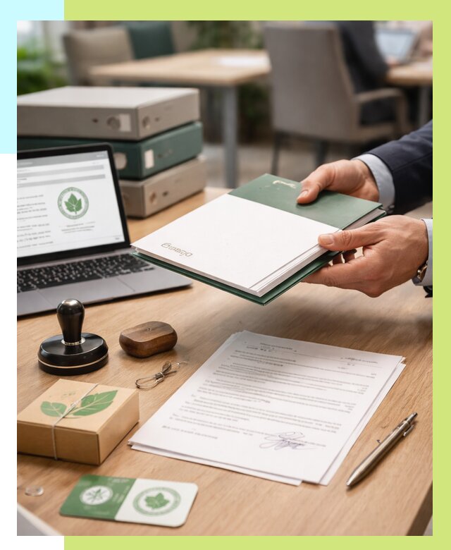 Сертификат ISO 14001 в Чехове от 35585 р. Заказать у Алешин-Чхв