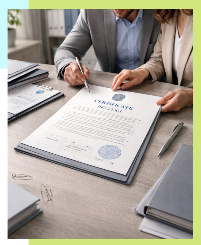 Сертификат ISO 22301 в Чехове от 45752 р. | Алешин-Чхв срочно