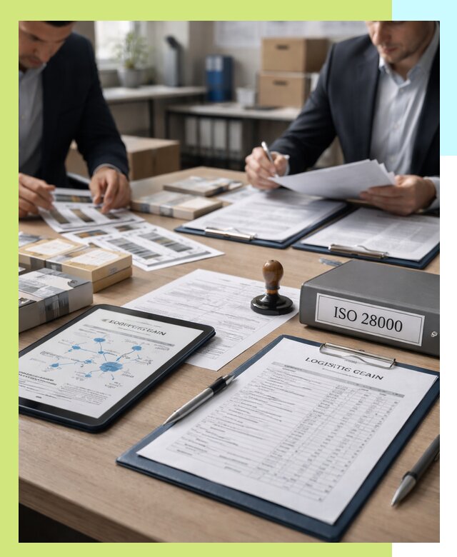 Получение сертификата ISO 28000 по безопасности цепи поставок в Чехове