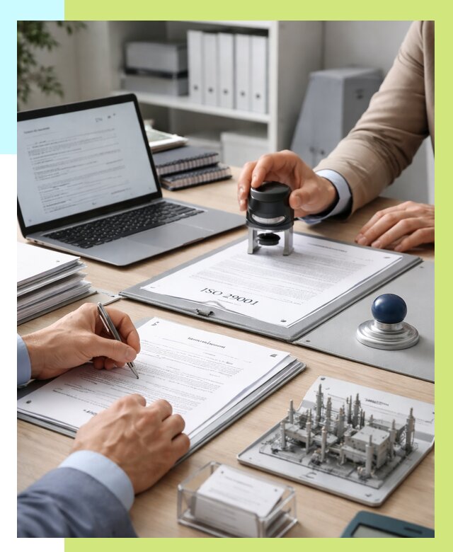 Сертификат ISO 29001 в Чехове под ключ от 76253 р. | Алешин-Чхв