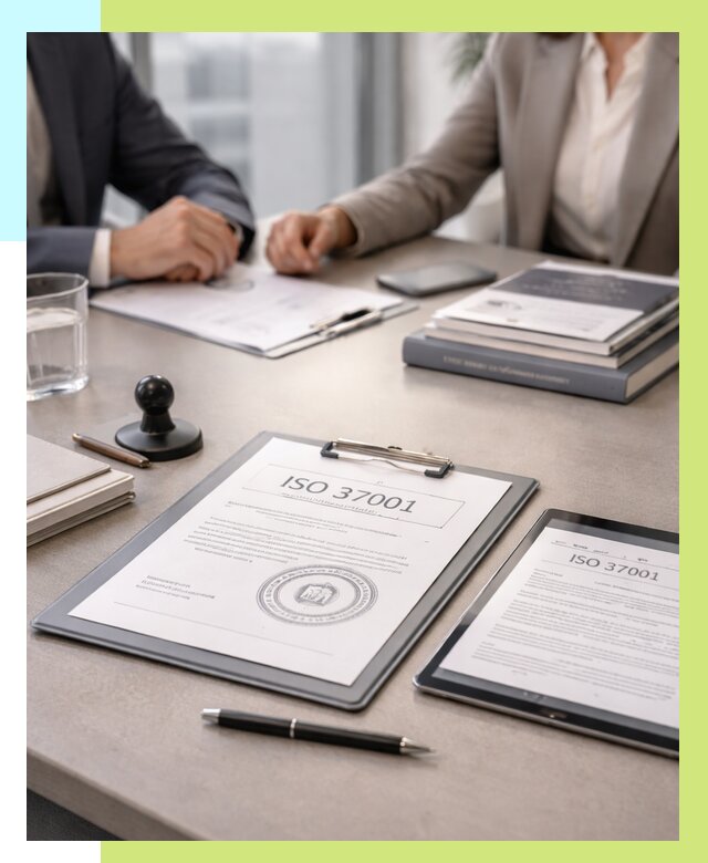 Сертификат ISO 37001 в Чехове оформить от 122004 р. Алешин-Чхв