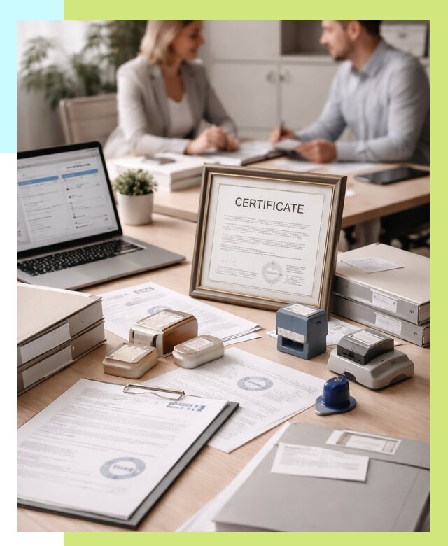 Сертификация компании в Чехове от 45752 р. | Алешин-Чхв — заказ